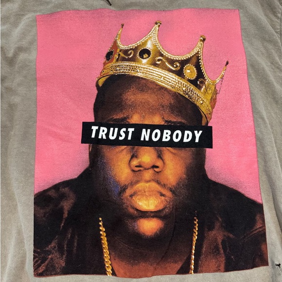 Upcycled Biggie Tee Shirt - Picture 2 of 3